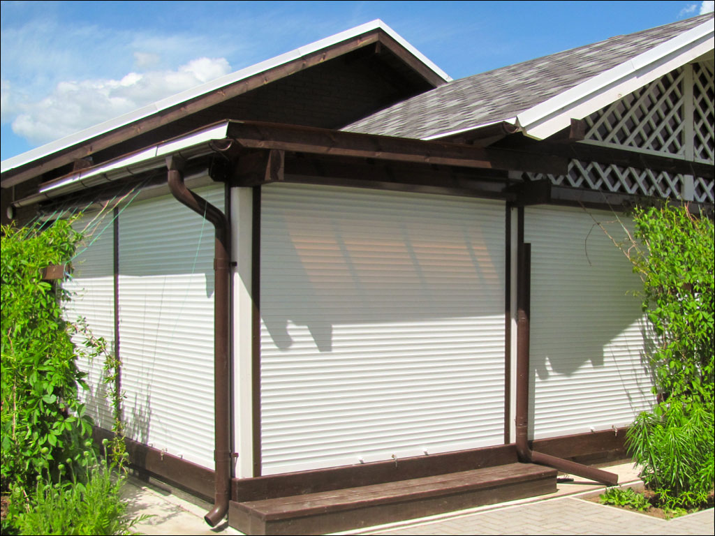 Рольставни витринные