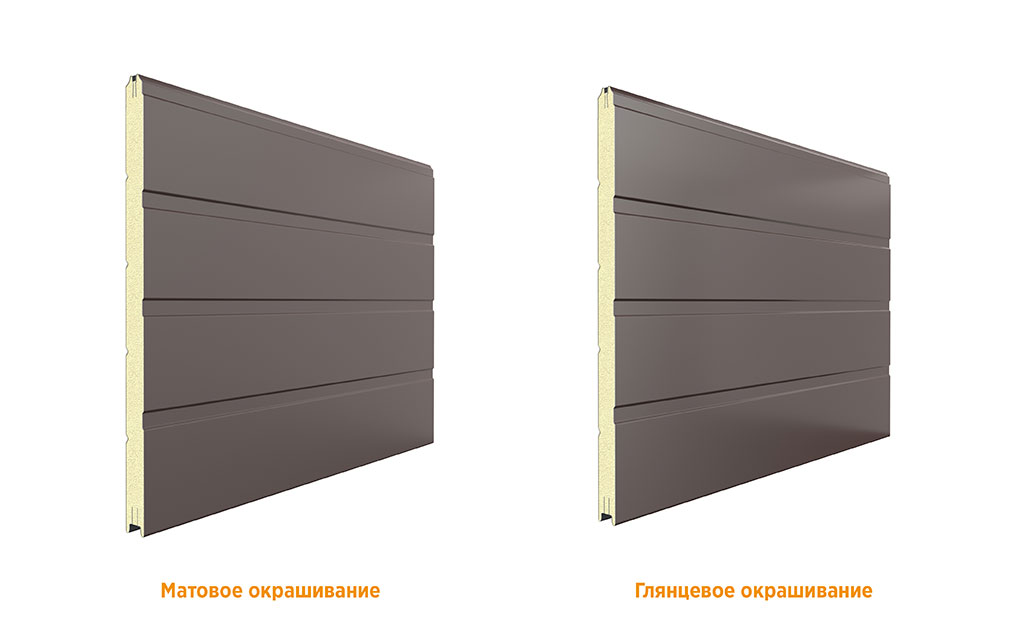 Новые матовые ворота RSD02