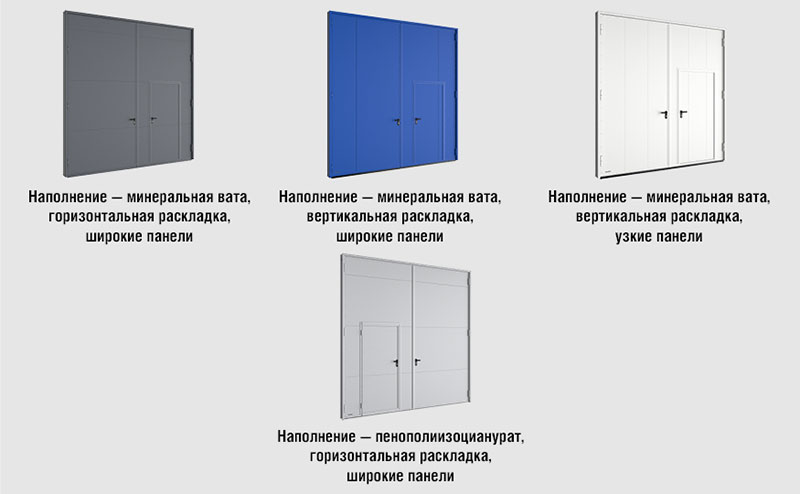 Распашные гаражные ворота DoorHan: теплоизоляция, безопасность и широкий выбор опций