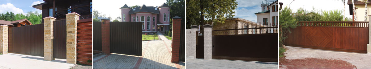 Откатные уличные ворота DoorHan