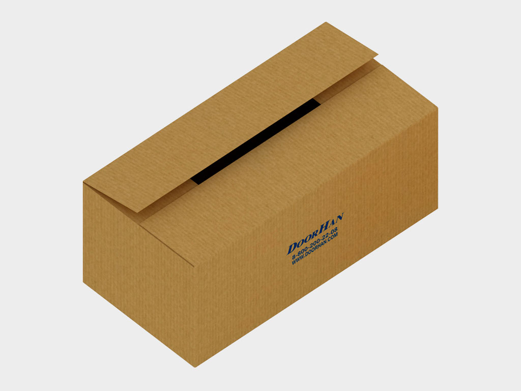 Коробка с комплектацией для монтажа, инструкцией и паспортом на изделие