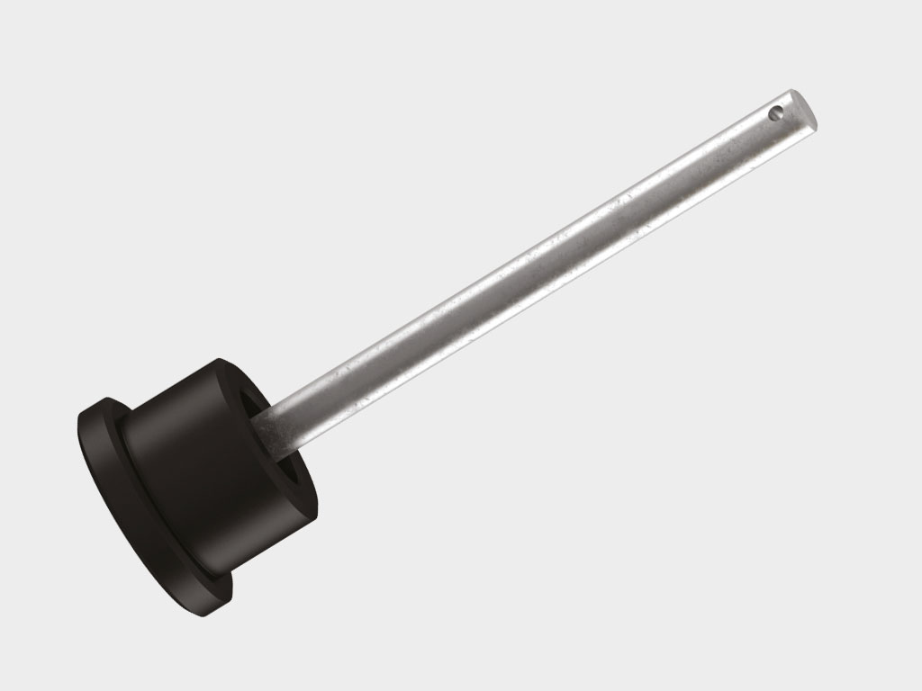 Низкий уровень шума во время работы обеспечивает ролик, имеющий ПВХ-покрытие, и алюминиевая направляющая