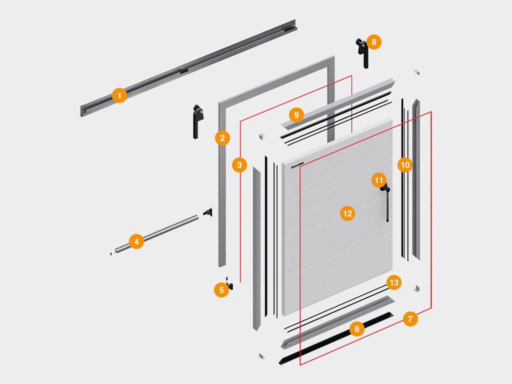 Конструкция дверей