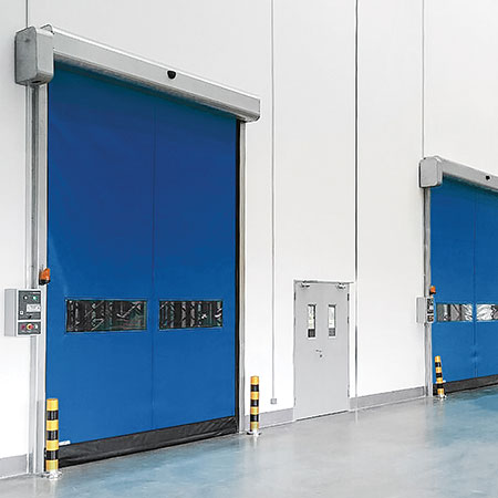Скоростные рулонные, спиральные, складывающиеся и шторные ворота